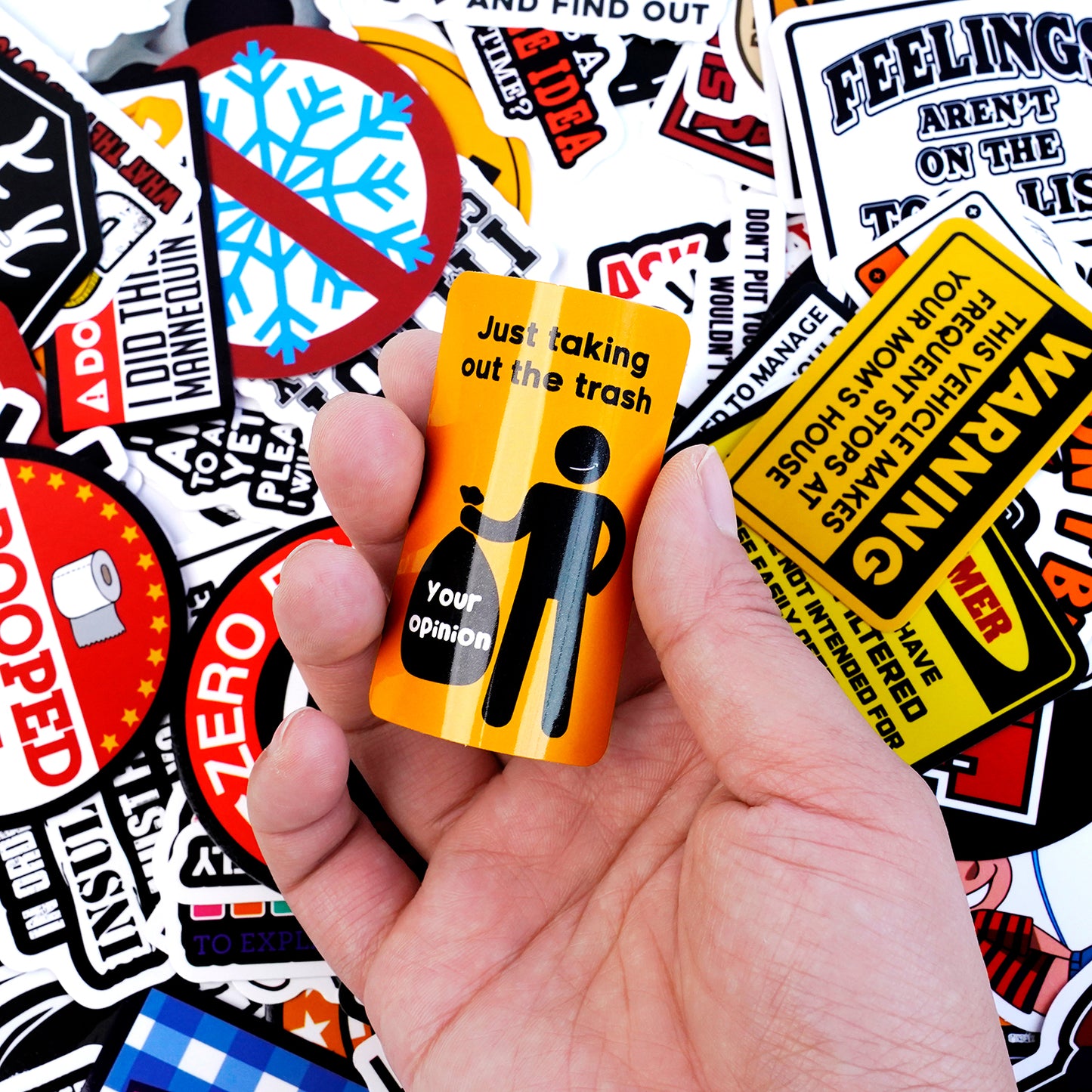 166 pcs Funny Hard Hat Stickers for Men, Adults - Waterproof Vinyl for Welding Helmet, Tool Box, Tools - Blue Collar Gifts for Men, Mechanic, Co-Workers Union