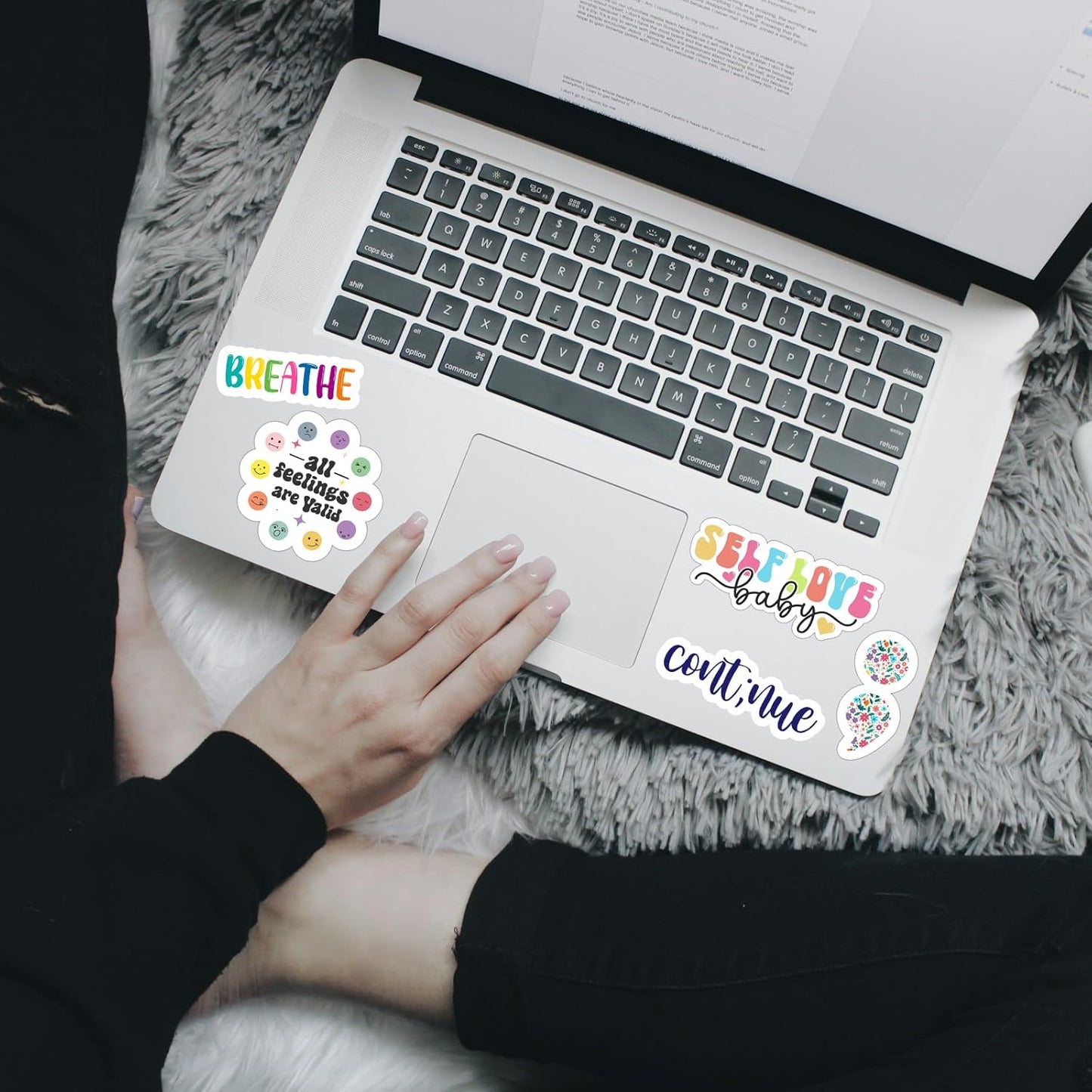 150 PCS Mental Health Matters Stickers Pack for Journals, Laptops, Water Bottles, Therapist Office Decor, Counselor Office Must Haves, Positive Quote Decals for Mental Health Awareness (150)