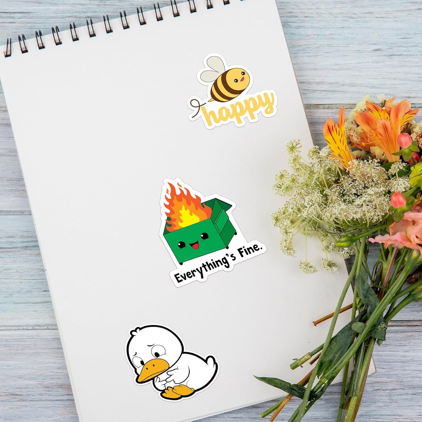 400 PCS Funny Quote Stickers for Adults, Waterproof Vinyl Sarcastic Meme Decals for Laptop, Water Bottle, Phone, Kindle, Journal, Scrapbook, Bumper, Skateboard, Luggage, No Repeats