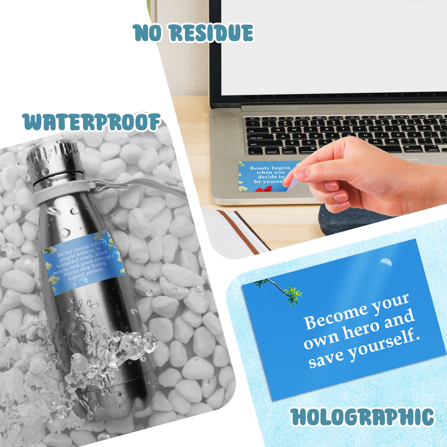 205Pcs Badass Affirmation Stickers for Adults - Pack Daily Motivational and Inspirational Affirmations for Gifts for Women, Best Friend, and Self Care for Laptop Water Bottle Scrapbooking Journals