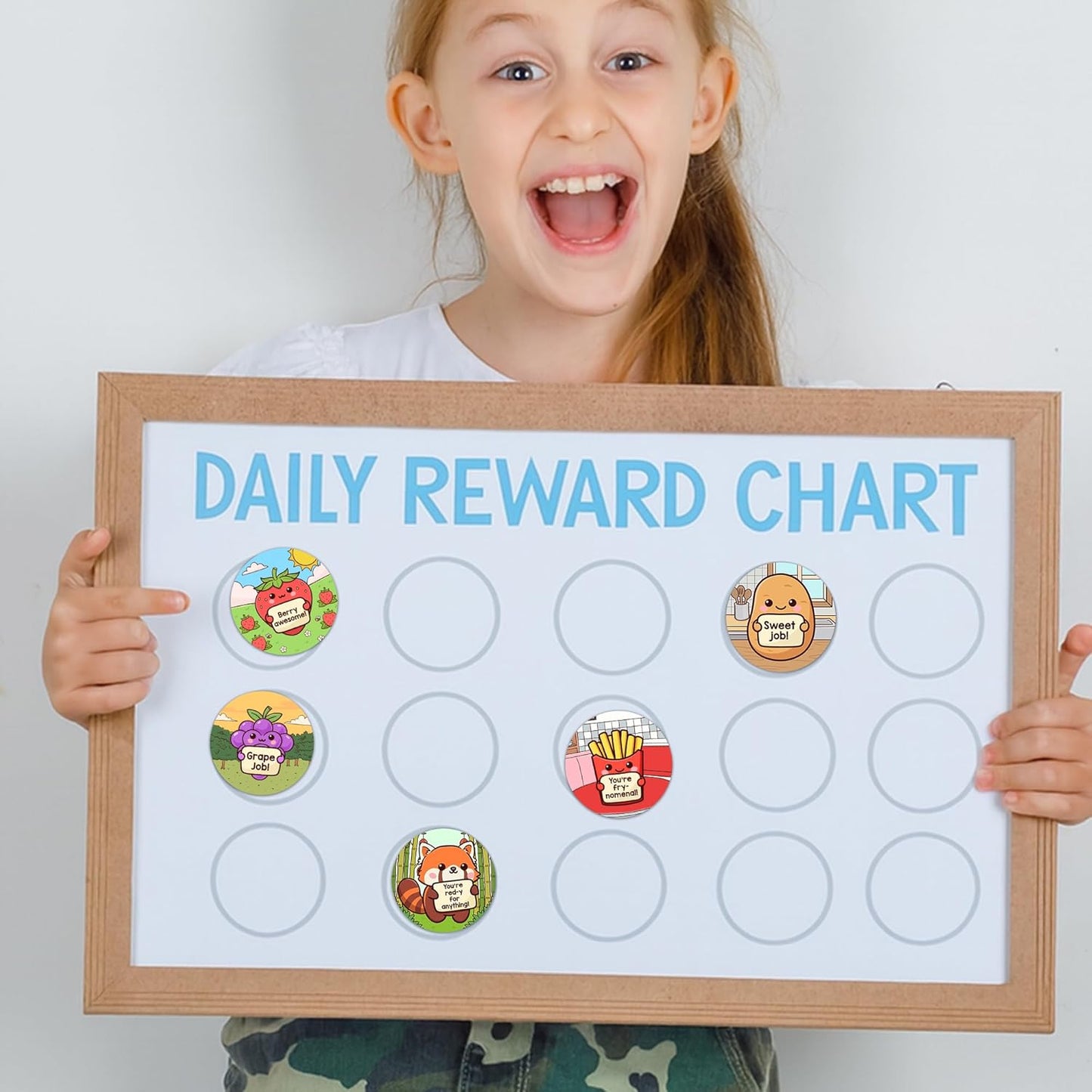 3 Rolls Scratch & Sniff Stickers for Kids by Puraesla – Emotional Support Scented Affirmation Stickers, Cute Classroom Reward Stickers for Teachers, School Motivation & Student Incentives