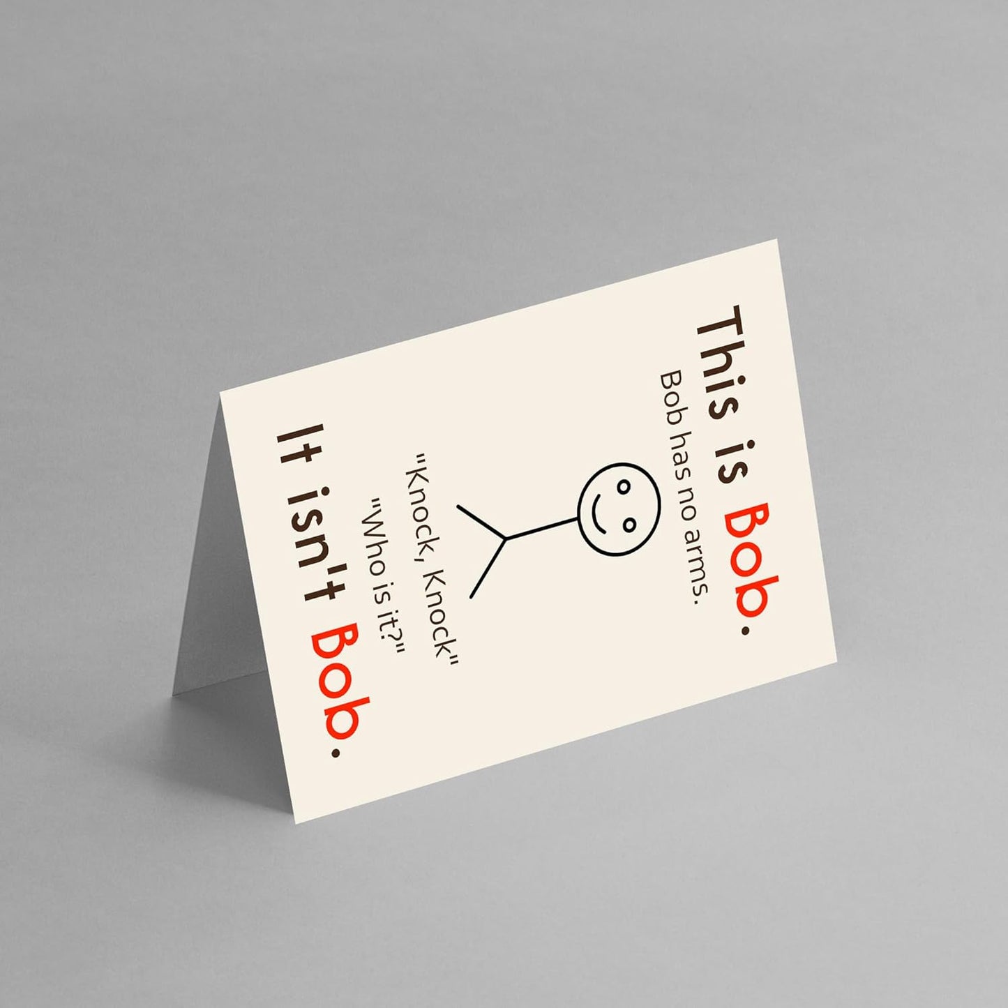 This is bob! - Funny Birthday Card