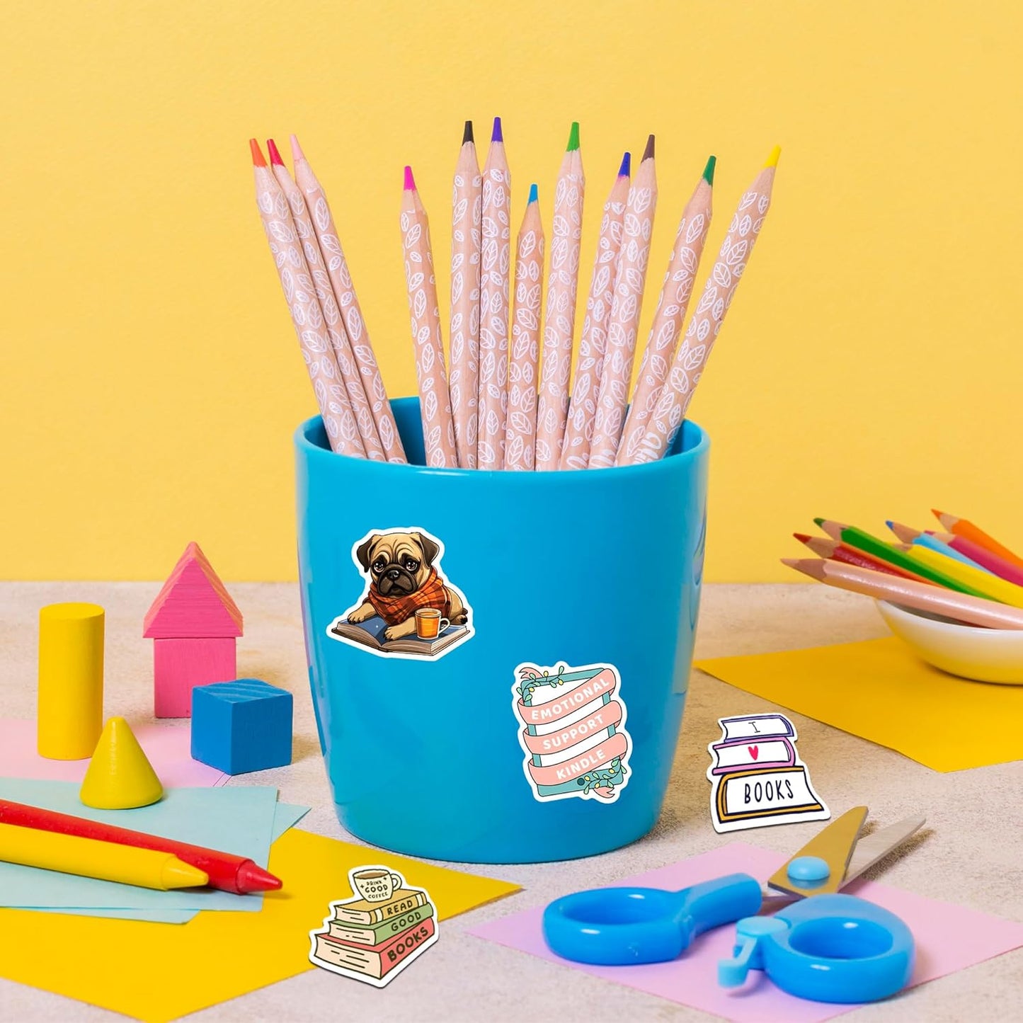 156 PCS Book Holographic Stickers Pack