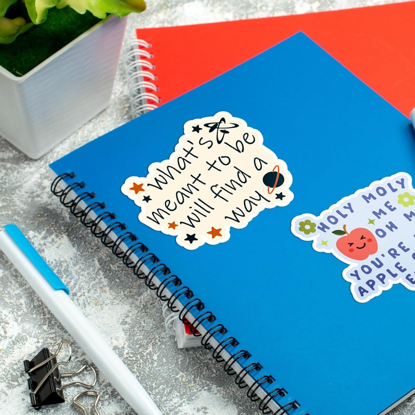 300Pcs Holographic Motivational Stickers Positive for Kids, Affirmation Sticker Pack for Water Bottles, Journalds, Notebooks, Scrapbook Vision Board Daily Positivity Quote for self Care