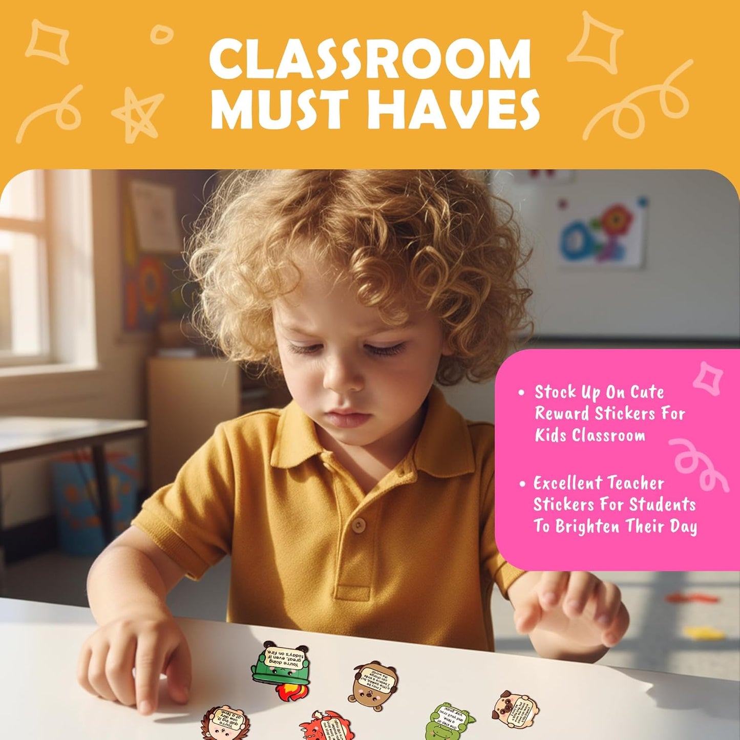 120PCS Holographic Emotional Support Affirmation Sticker Pack Tiny Cheer Squad for Adults or Kids Cute Inspirational Emotional Buddies for Water Bottles, Laptops, Phones, Positive Quote Vinyl