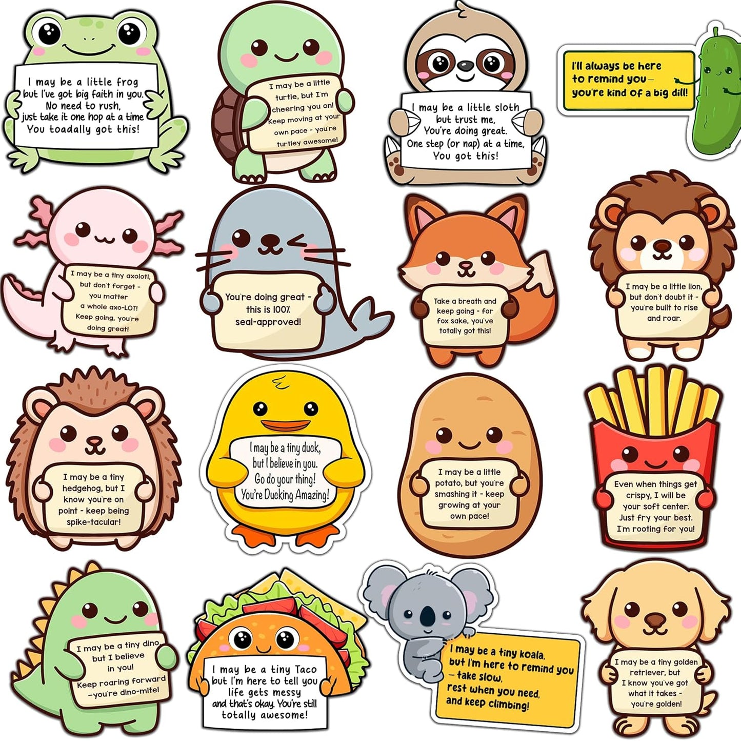 16PCS Emotional Support Animal Fridge Magnets