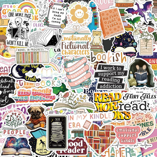156 PCS Book Holographic Stickers Pack