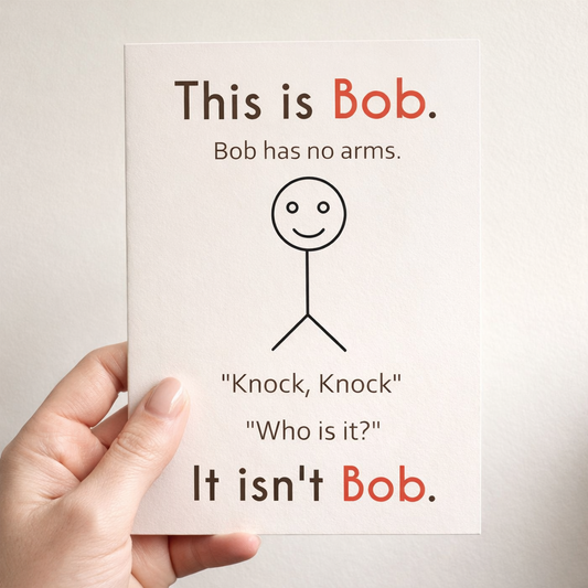 This is bob! - Funny Birthday Card